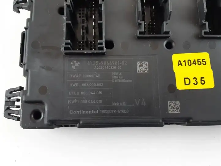 BMW 3 F30 F35 F31 (2012 - 2018) 9866981 Модуль комфорта — фото 2