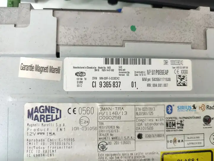 BMW 3 F30 F35 F31 (2012 - 2018) 9365837 Магнитола / мультимедийная система — фото 10