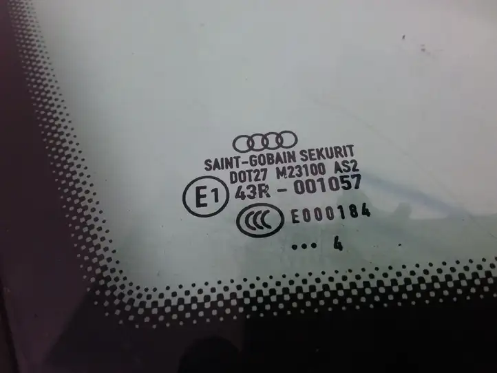 Audi A4 S4 B6 8E 8H (2000 - 2006) 43R001057 Заднее боковое стекло — фото 2