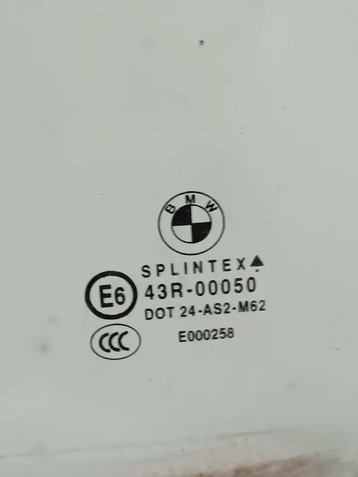 BMW 5 E60 E61 (2004 - 2010) AS2 Стекло передней двери — фото 2