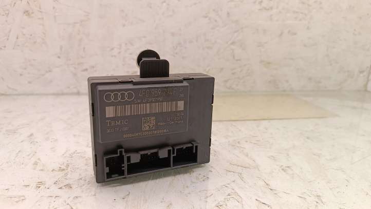 4F0959794F Audi A6 S6 C6 4F Durų elektronikos valdymo blokas