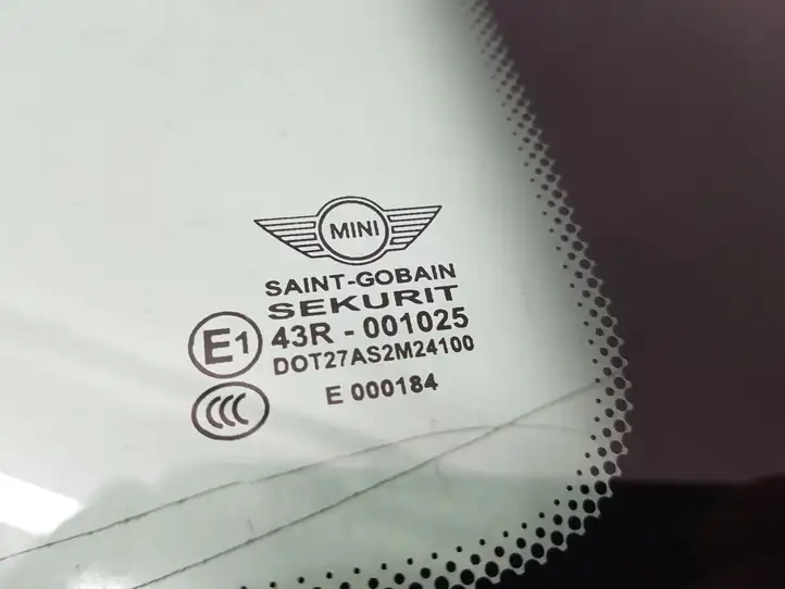 Mini One Cooper R50-53 (2000 - 2012) E143R001025 Заднее боковое стекло — фото 4