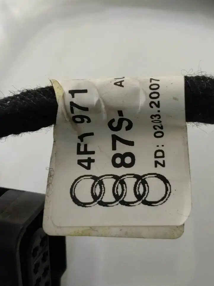 Audi A6 Allroad C6 (2006 - 2008) 4F1971687S Проводка задней двери — фото 5