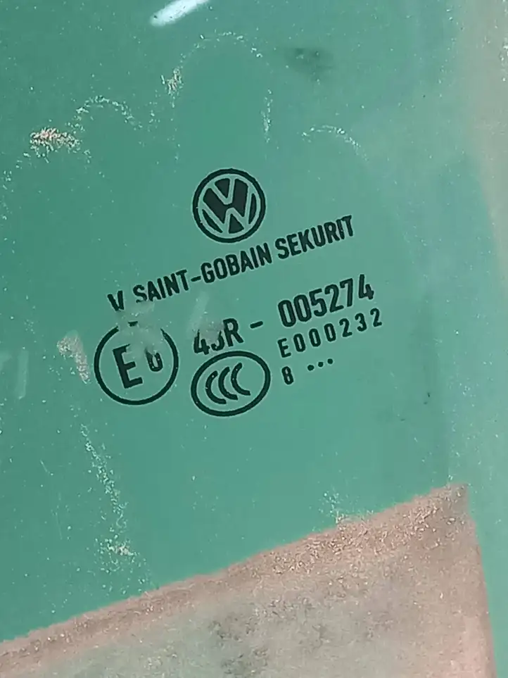 Volkswagen PASSAT CC (2008 - 2012) 43R005274 Заднее стекло — фото 2