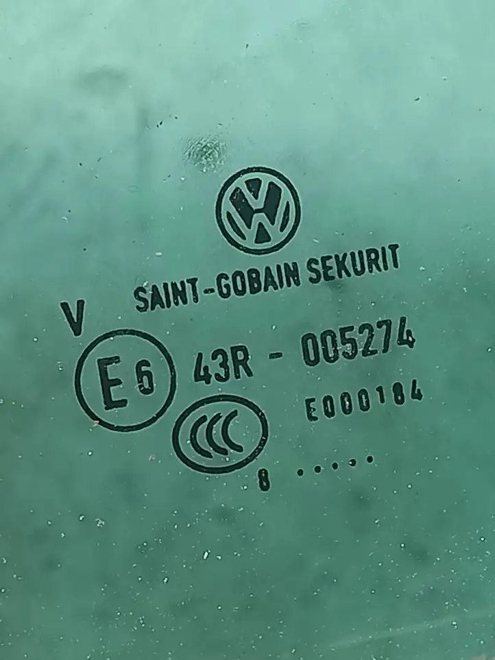 Volkswagen PASSAT CC (2008 - 2012) 43R005274 Заднее стекло — фото 3
