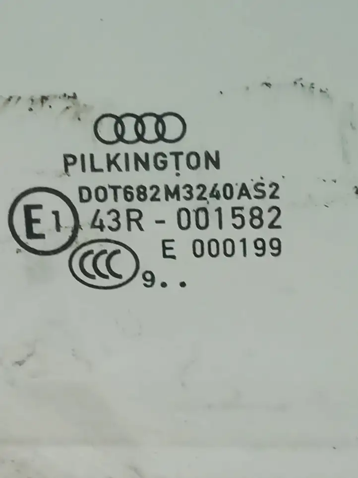 Audi A4 S4 B8 8K (2007 - 2011) 43R001582 Стекло передней двери — фото 2