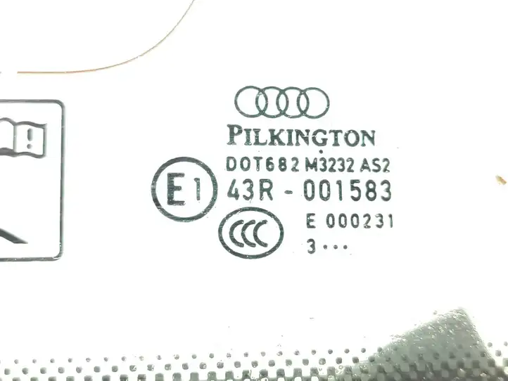 Audi A4 Allroad B8 (2009 - 2011) 43R001583 Заднее боковое стекло — фото 3