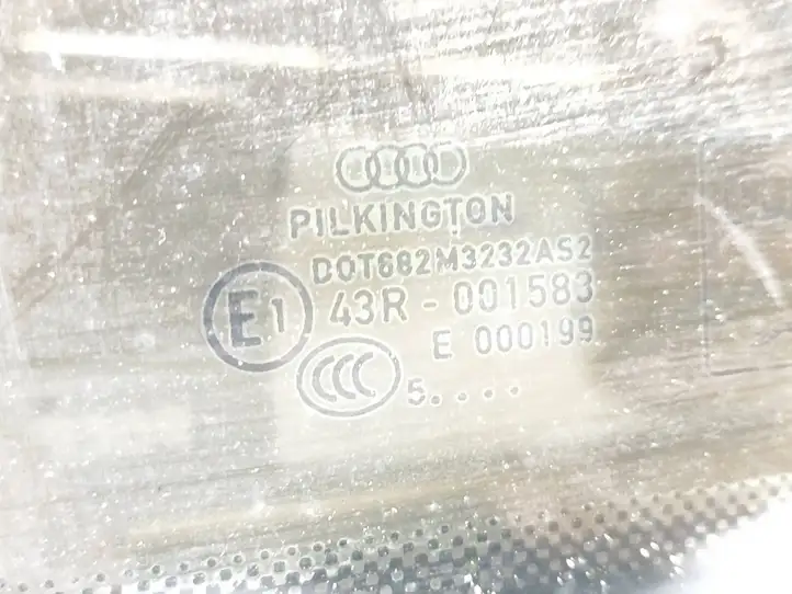 Audi A3/S3 8P (2004 - 2008) 43R001583 Заднее боковое стекло — фото 3