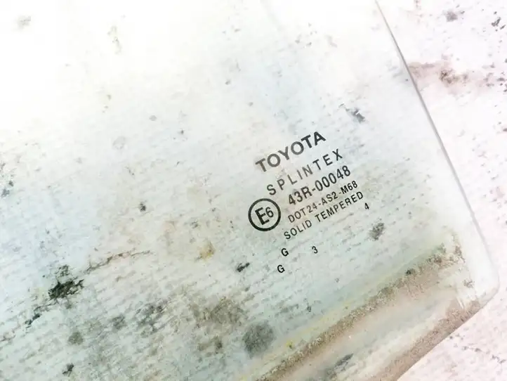 Toyota Avensis T250 (2003 - 2006) Стекло задней двери — фото 3