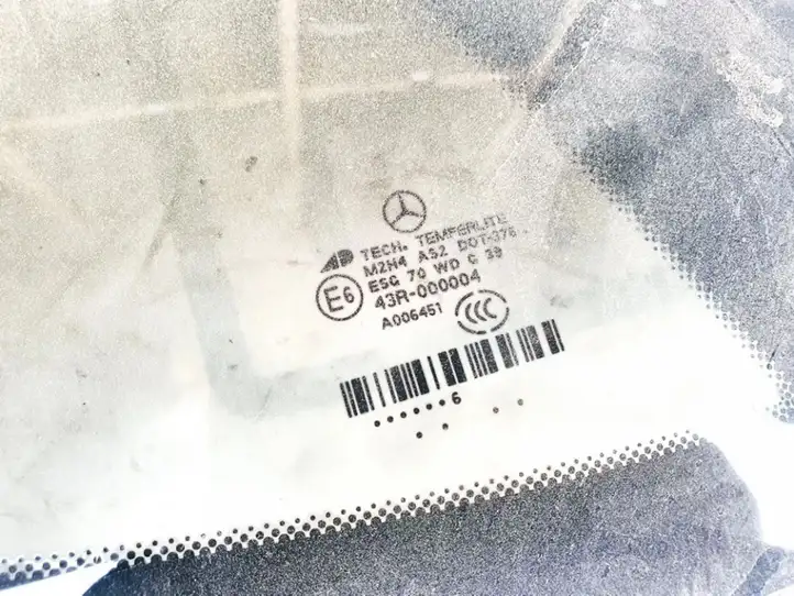 Mercedes-Benz ML W164 (2005 - 2011) Заднее боковое стекло — фото 3