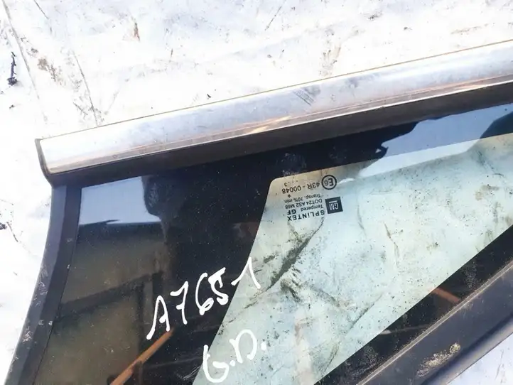 Opel Vectra C (2002 - 2005) Заднее боковое стекло — фото 2