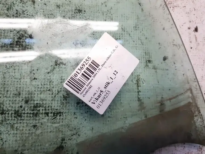 Nissan Almera N16 (2000 - 2010) 43r001582 Стекло задней двери — фото 2