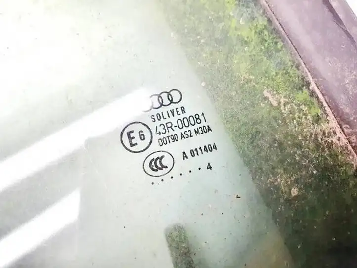 Audi A6 S6 C5 4B (2001 - 2004) Стекло задней двери — фото 3