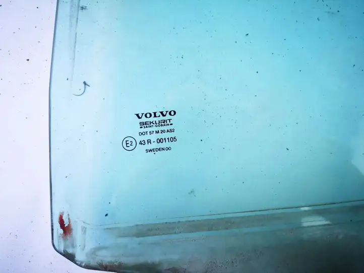Volvo S60 (2000 - 2004) Стекло задней двери — фото 2