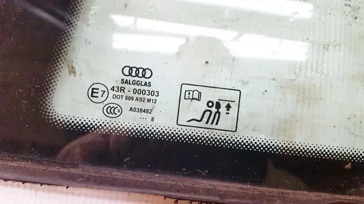 Audi A5 8T 8F (2007 - 2011) Заднее боковое стекло — фото 2