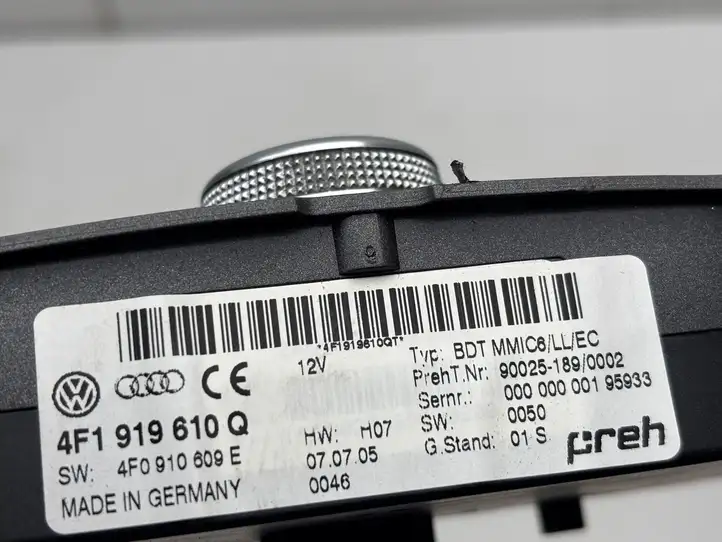 Audi A6 S6 C6 4F (2004 - 2008) 4F1919610Q Контроллер мультимедийной системы — фото 6