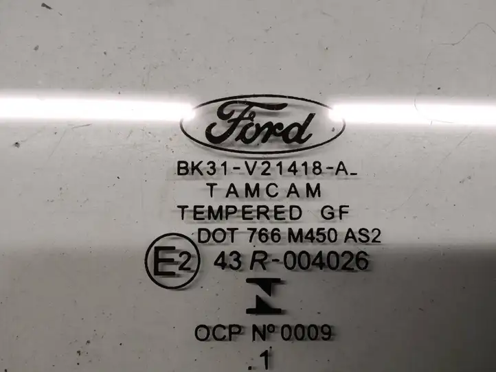 Ford Transit VII (2019 - ) BK31V21418A Треугольное стекло передней двери — фото 2