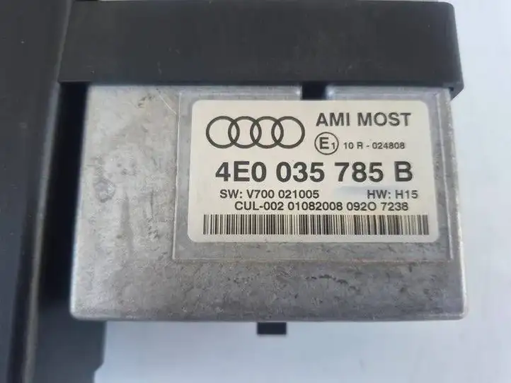 Audi A8 S8 D3 4E (2005 - 2007) 4E0035785B Контроллер мультимедийной системы — фото 5