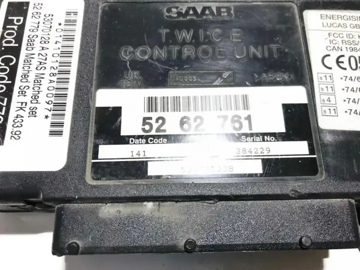 Saab 9-5 (1998 - 2005) 5262761 Модуль комфорта — фото 2
