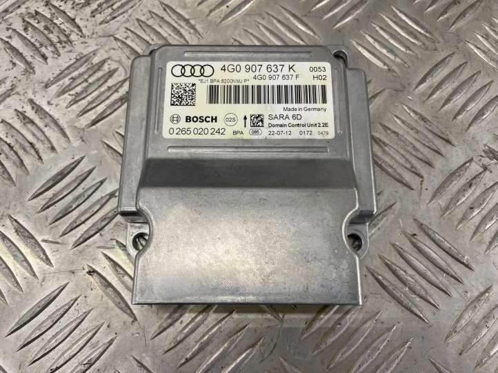 4G0907637K Audi A6 S6 C7 4G Gateway valdymo modulis