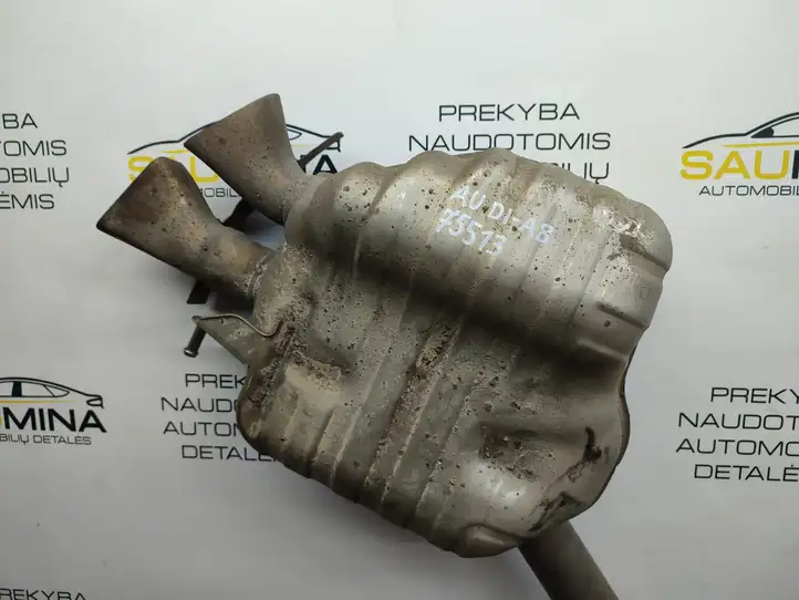 Audi A8 S8 D4 4H (2013 - 2017) 4H0253611AK Двойной глушитель — фото 11