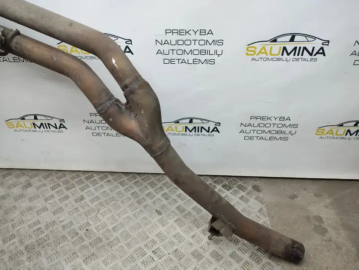 Audi A8 S8 D4 4H (2013 - 2017) 4H0253611AK Двойной глушитель — фото 16