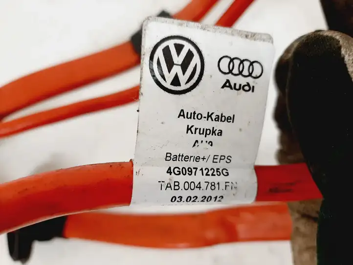 Audi A6 C7 (2011 - 2014) 4G0971225G Плюсовой провод аккумулятора — фото 5