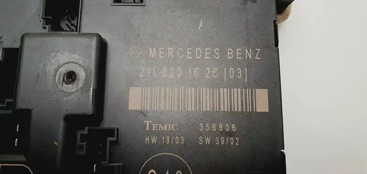 Mercedes-Benz E W211 (2002 - 2009) 211820162603 Блок управления дверью — фото 4