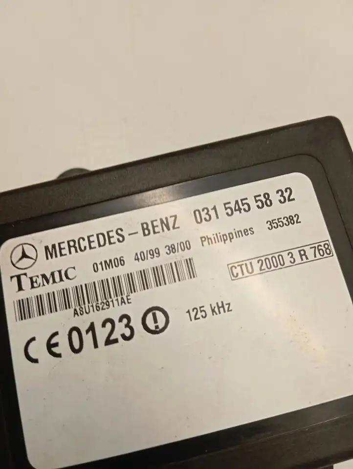 Mercedes-Benz Sprinter W901 W902 W903 W904 (1995 - 2007) 0315455832 Блок иммобилайзера — фото 3