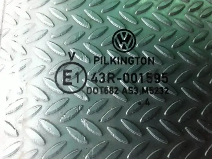 Volkswagen Touran I (2003 - 2010) 43R001595 Стекло задней двери — фото 2