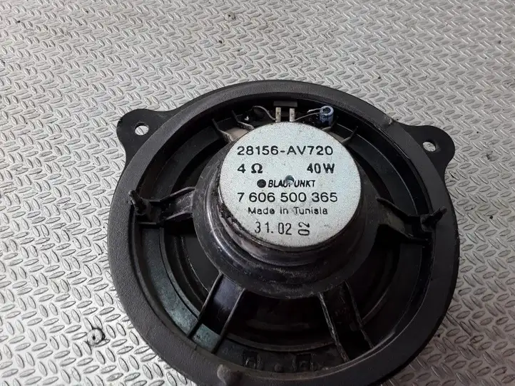 Nissan Primera (2001 - 2008) 28156AV720 Динамики задних дверей — фото 2