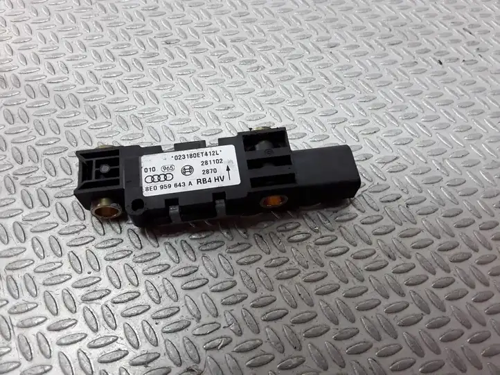Audi A4 S4 B6 8E 8H (2000 - 2006) 8E0959643A Датчик удара SRS — фото 1