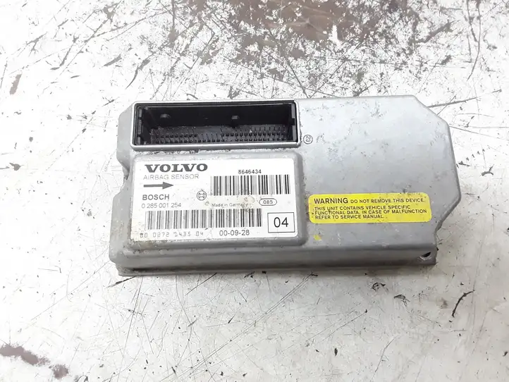 Volvo V70 (2000 - 2004)  0285001254 Блок управления надувных подушек