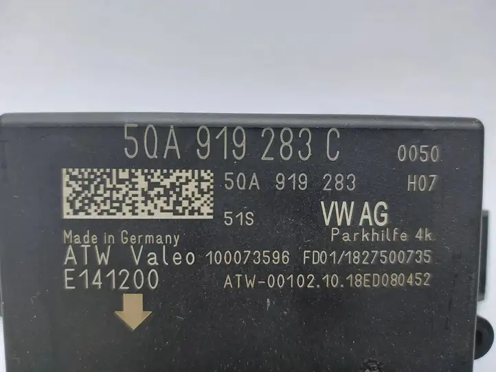 Audi S1 (2014 - 2019) 5QA919283C Блок управления парктрониками — фото 4