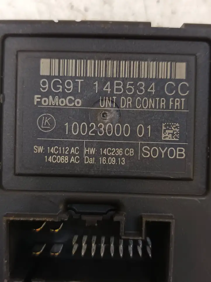 Ford S-MAX (2010 - 2015) 9G9T14B534CC Блок управления дверью — фото 3