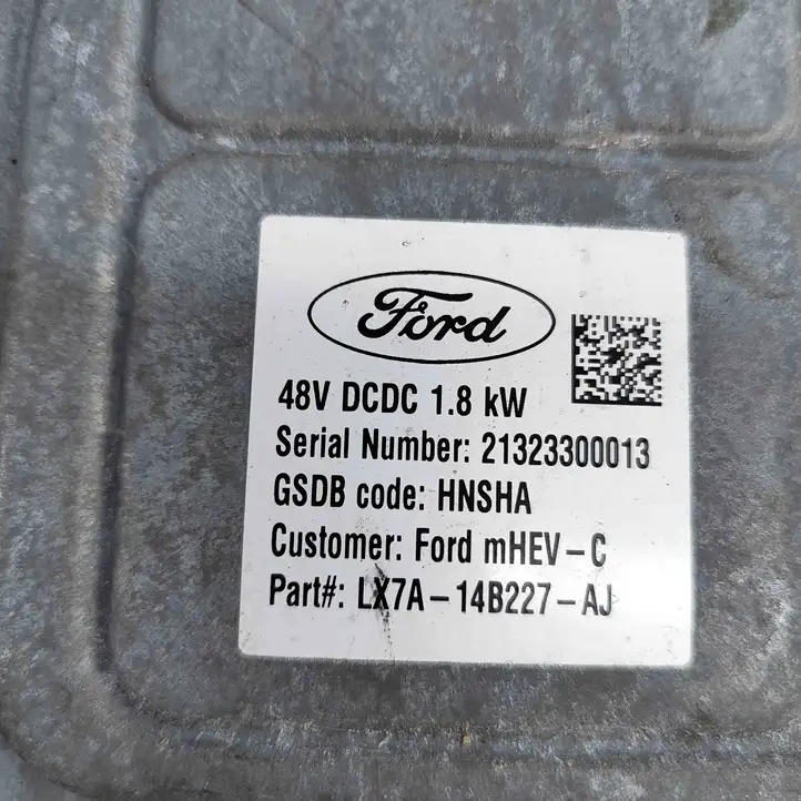Ford Puma (2019 - ) LX7A14B227AJ Реле выравнивания напряжения — фото 7