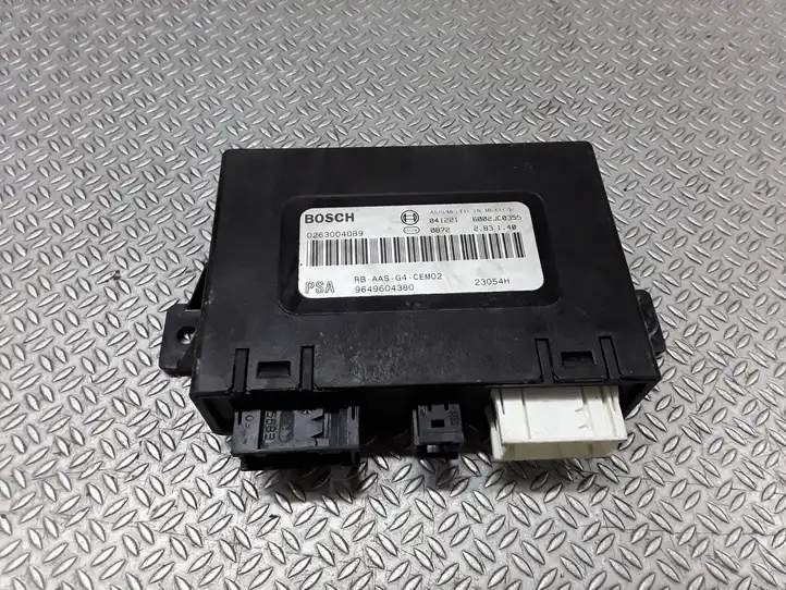 Citroen C5 (2004 - 2008) 9649604380 Блок управления парктрониками — фото 1