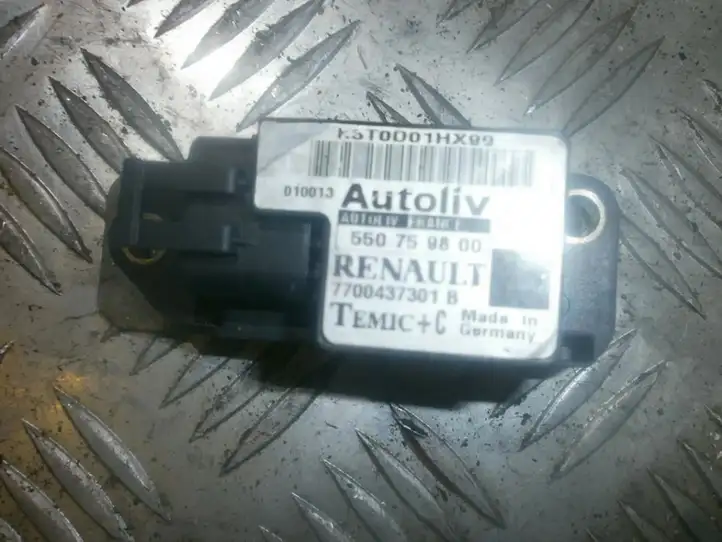 Renault Scenic I (1996 - 2003) 550633100 Датчик удара SRS — фото 1