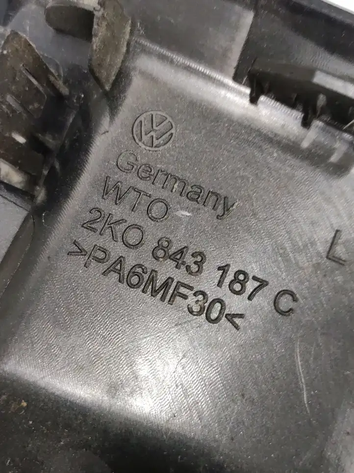 Volkswagen Caddy (2010 - 2015) 2K0843187C Другая деталь раздвижной двери — фото 4