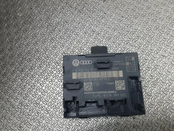 Audi A6 S6 C6 4F (2008 - 2011) 4F0959792R Блок управления дверью — фото 1