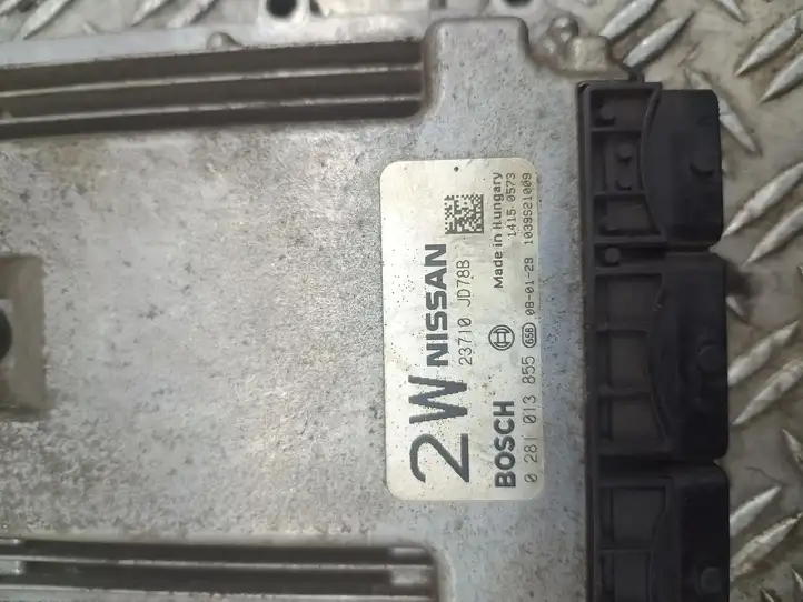 Nissan Qashqai (2006 - 2010) Блок управления двигателем (ECU) — фото 2