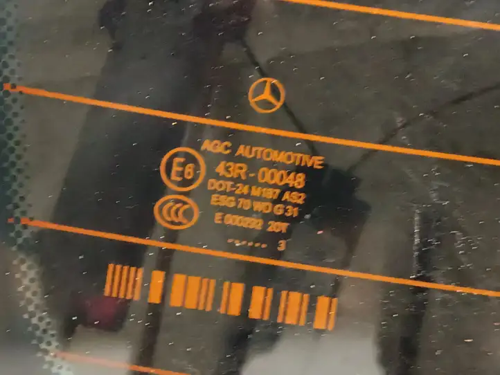 Mercedes-Benz C W204 (2007 - 2014) 43R00048 Заднее стекло — фото 2