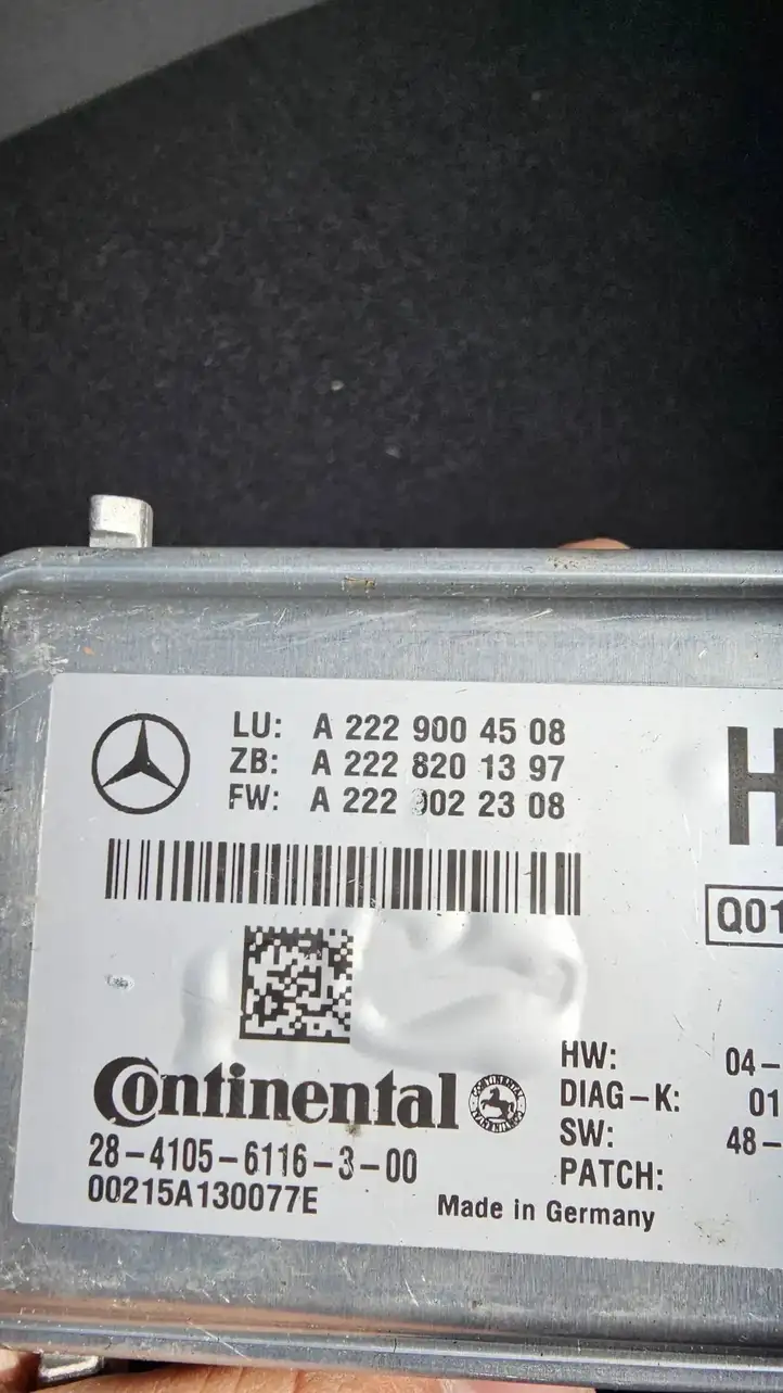 Mercedes-Benz C W205 (2014 - 2021) A2228201397 Камера в лобовом стекле — фото 3