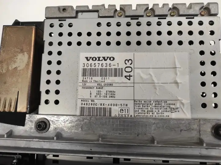 Volvo S60 (2000 - 2004) 306576361 Магнитола / мультимедийная система — фото 5