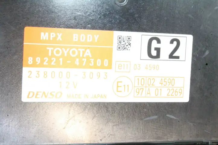 Toyota Prius (XW30) (2009 - 2015) 8922147300 Модуль управления кузовом (BCM) — фото 5