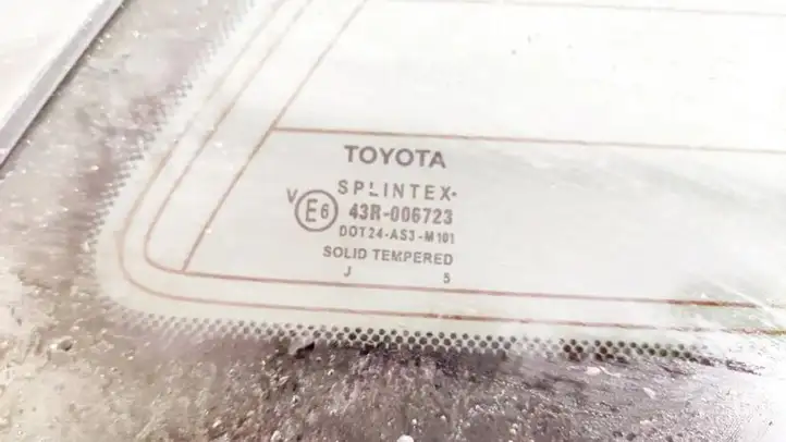 Toyota Avensis T250 (2006 - 2009) Заднее боковое стекло — фото 3