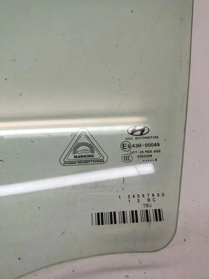 Hyundai Tucson TL (2015 - ) 43R00049 Стекло передней двери — фото 3