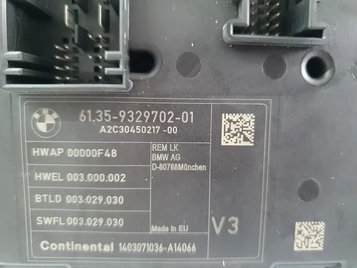BMW 1 F20 F21 (2011 - 2019) 9329702 Модуль комфорта — фото 6