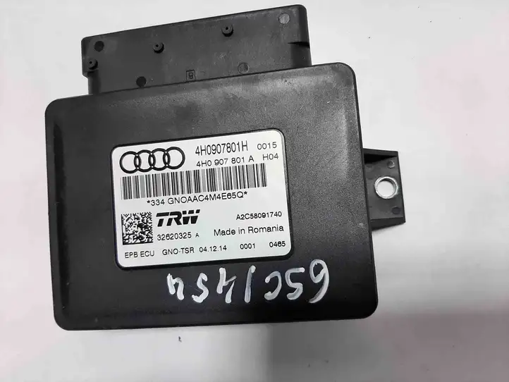 Audi A6 Allroad C7 (2012 - 2014) 4H0907801A Блок управления стояночным тормозом (EPB) — фото 4