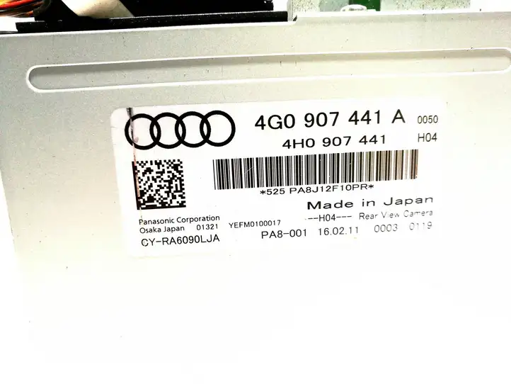 Audi A7 S7 4G (2010 - 2014) 4G0907441A Модуль управления камерой — фото 2